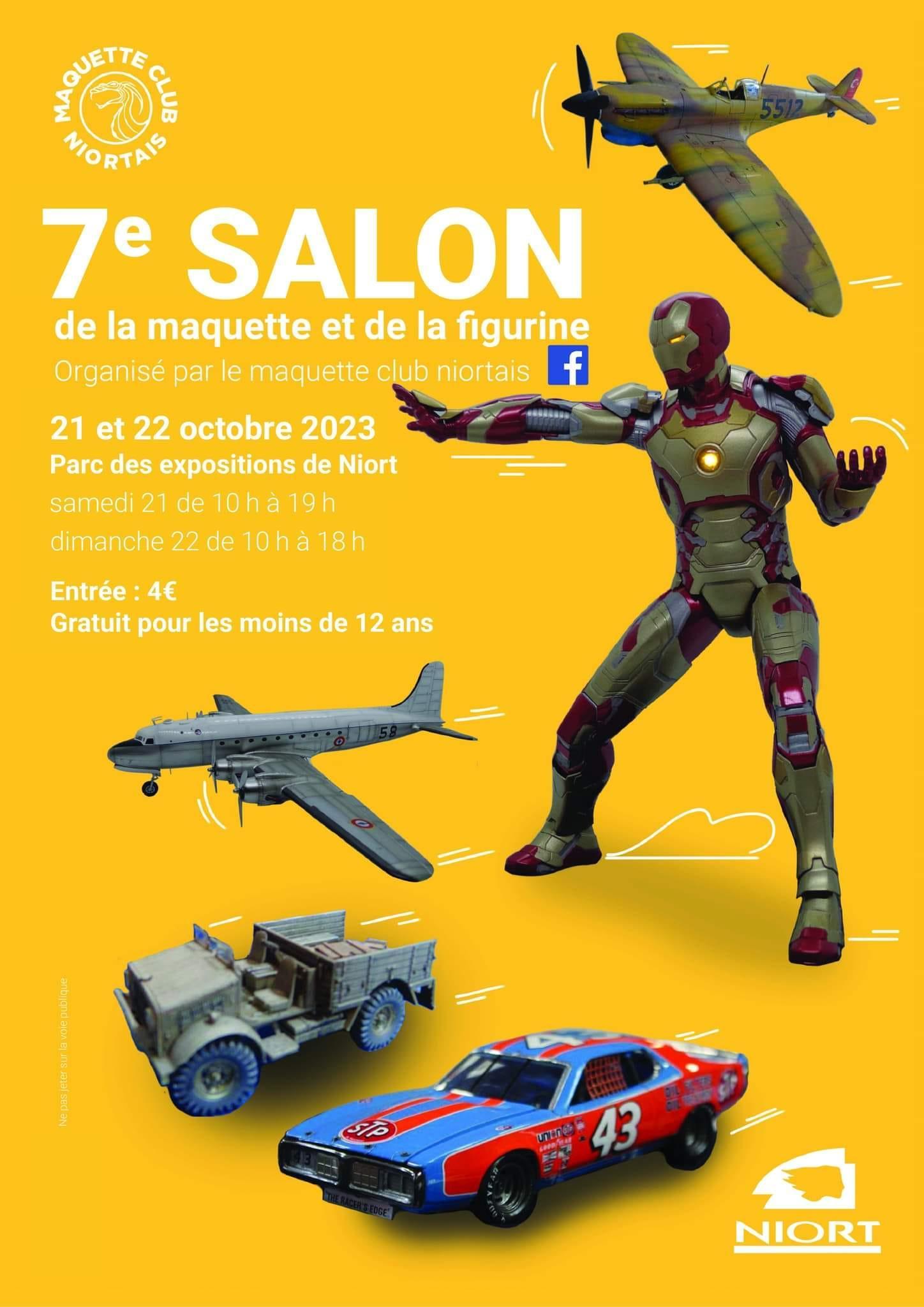 7ème salon de la maquette et de la figurine – Sortir à Niort